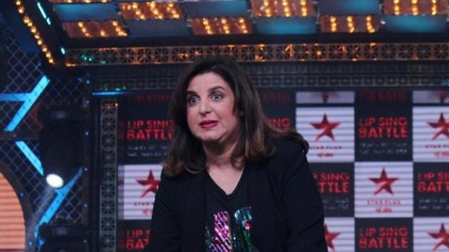 Farah Khan during a press conference regarding Star Plus' show Lip Sing Battle in Mumbai. (IANS) Farah Khan during a press conference regarding Star Plus' show Lip Sing Battle in Mumbai. (IANS)