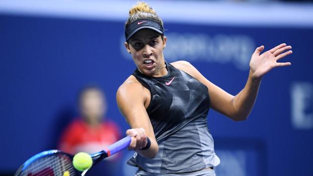 Madison Keys easily won in straight sets to advance to the US Open final. (AFP)