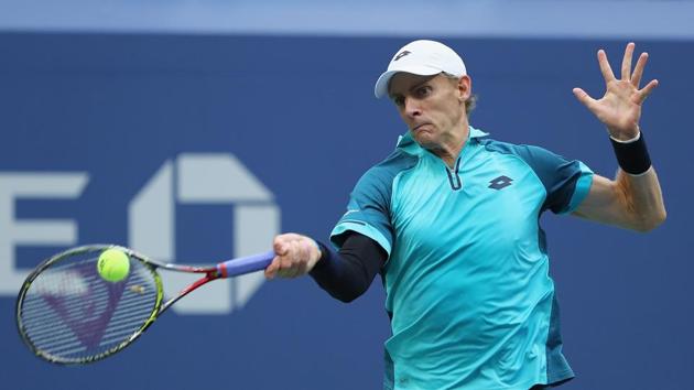 Kevin Anderson finally prevailed over Pablo Carreno Busta 4-6, 7-5, 6-3, 6-4. (AFP) Kevin Anderson finally prevailed over Pablo Carreno Busta 4-6, 7-5, 6-3, 6-4. (AFP)