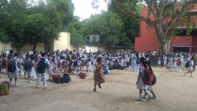 Schools under FIFA U-17 World Cup’s Mission Xi Million that Hindustan Times visited had either poor or somewhat non-existent sporting infrastructure.(HT Photo) Schools under FIFA U-17 World Cup’s Mission Xi Million that Hindustan Times visited had either poor or somewhat non-existent sporting infrastructure.(HT Photo)