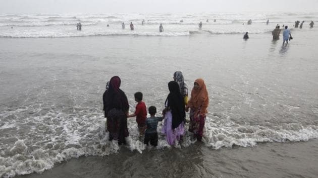 This year, there have been a number of incidents in which people have drowned at Karachi’s coastal areas.(Reuters File Photo)
