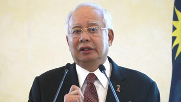 Malaysian Prime Minister Najib Razak.(AP Photo)