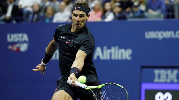 Nadal struggled to handle Del Potro’s serve and huge forehand in the opening set. (REUTERS) Nadal struggled to handle Del Potro’s serve and huge forehand in the opening set. (REUTERS)
