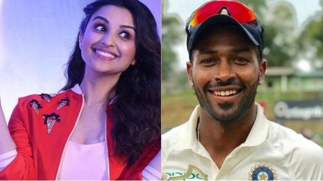 Hardik Pandya has dismissed love talk with Parineeti Chopra as a marketing gimmick. (HT Photo) Hardik Pandya has dismissed love talk with Parineeti Chopra as a marketing gimmick. (HT Photo)