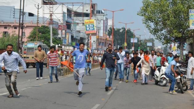 According to sources, a section of the party MLAs has blamed the state leadership for its inability to rein in the unruly behaviour of the party workers who misbehaved with the legislators and want to raise the issue with the party president. (HT PHOTO) According to sources, a section of the party MLAs has blamed the state leadership for its inability to rein in the unruly behaviour of the party workers who misbehaved with the legislators and want to raise the issue with the party president. (HT PHOTO)