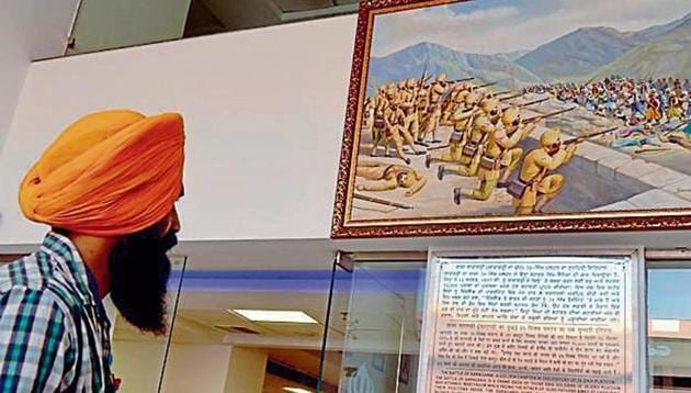 The gallery will have on display the paintings showing the Sikh warriors.(HT Photo)