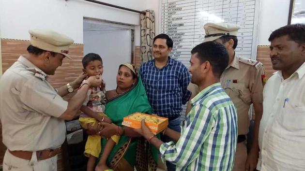 The five-year-old boy was kidnapped on Thursday night, allegedly by his two tenants and a neighbour from his west Delhi’s Ranhola home for Rs 10 lakh ransom.