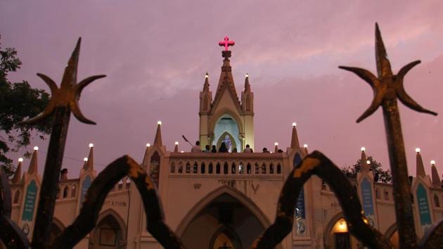 The Mount Marry Fair will start from Sunday. (Pramod Thakur/HT Photo) The Mount Marry Fair will start from Sunday. (Pramod Thakur/HT Photo)