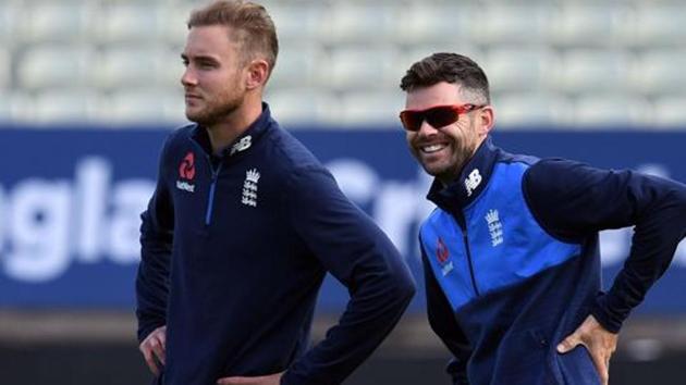 Stuart Broad (L) and James Anderson are England’s premium pacers. (AFP) Stuart Broad (L) and James Anderson are England’s premium pacers. (AFP)