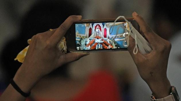 Preachings at the church this year will reflect the theme ‘Care For Creation’.  (Satyabrata Tripathy/Hindustan Times) 