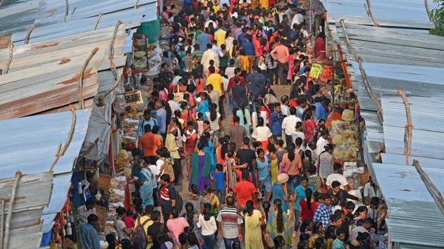On September 20, Cardinal Oswald Gracias, the archbishop of the Bombay diocese, will be addressing the devotees. (Satyabrata Tripathy/Hindustan Times) 