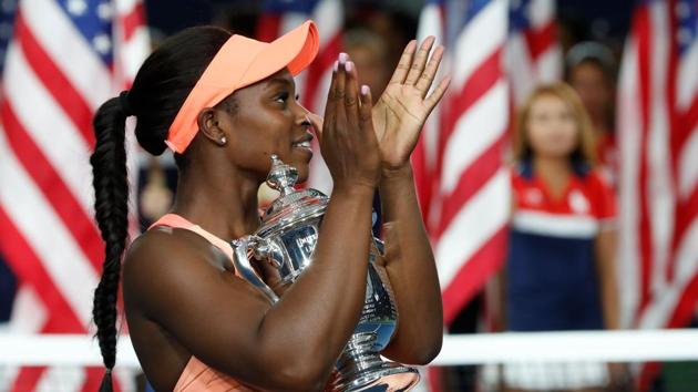 Stephens is only the fifth unseeded player to win a women’s Slam title. (REUTERS) Stephens is only the fifth unseeded player to win a women’s Slam title. (REUTERS)