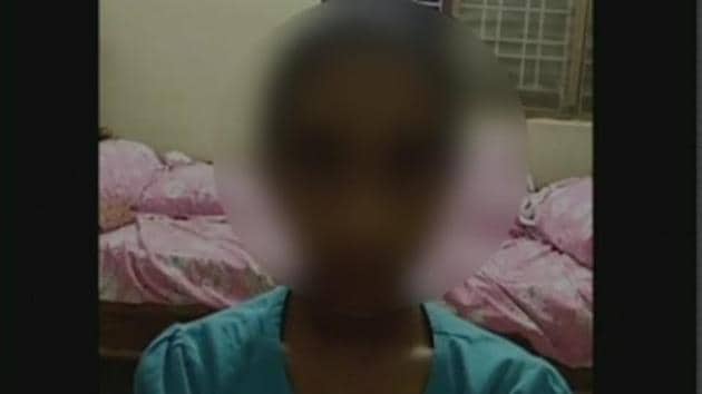 The girl said she had given the uniform for being washed, but her teacher dragged her to the boys’ washroom as punishment. (Photo: ANI Twitter)