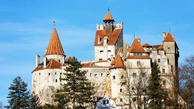 Bram Stoker, who fashioned portions of his character Count Dracula on aspects of Vlad the Impaler, used Bran Castle (in picture) in Romania as his model for Dracula’s castle. (Shutterstock) Bram Stoker, who fashioned portions of his character Count Dracula on aspects of Vlad the Impaler, used Bran Castle (in picture) in Romania as his model for Dracula’s castle. (Shutterstock)