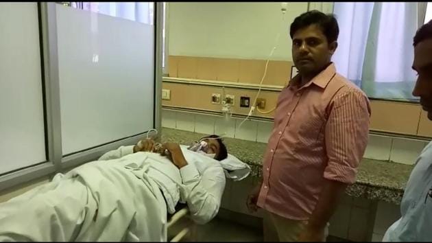 The official is in a stable condition