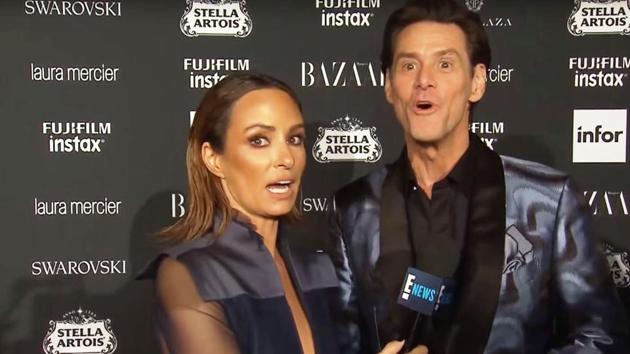 Interviewing Jim Carrey is not a piece of cake.