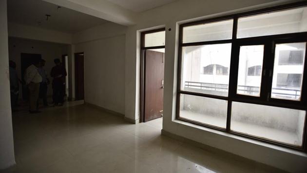 An HIG flat built by DDA in Jasola Vihar in south Delhi.(Arun Sharma/HT Photo) An HIG flat built by DDA in Jasola Vihar in south Delhi.(Arun Sharma/HT Photo)