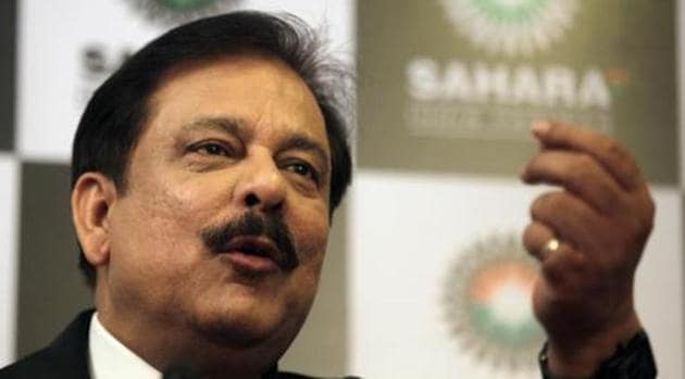 Sahara Group’s Subrata Roy addresses the media at Santacruz in Mumbai. (HT FILE PHOTO) Sahara Group’s Subrata Roy addresses the media at Santacruz in Mumbai. (HT FILE PHOTO)