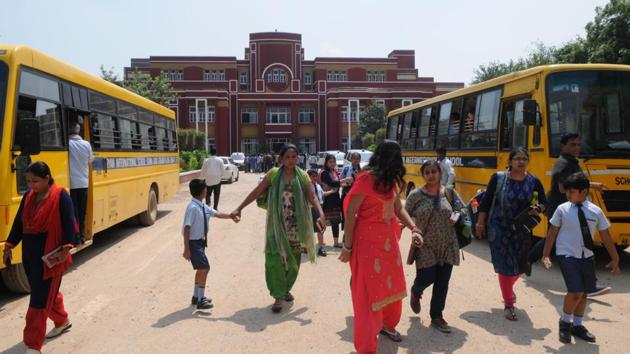 The extremely tragic incident of a child having been found murdered in a prominent Gurgaon school raises several questions regarding the safety and security of children within schools. (Parveen Kumar/Hindustan Times) The extremely tragic incident of a child having been found murdered in a prominent Gurgaon school raises several questions regarding the safety and security of children within schools. (Parveen Kumar/Hindustan Times)