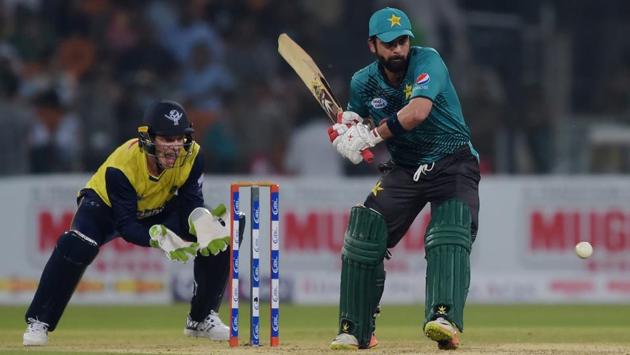 Shehzad, who played second fiddle to Azam, scored 39 off just 34 balls. (Twitter ) Shehzad, who played second fiddle to Azam, scored 39 off just 34 balls. (Twitter )