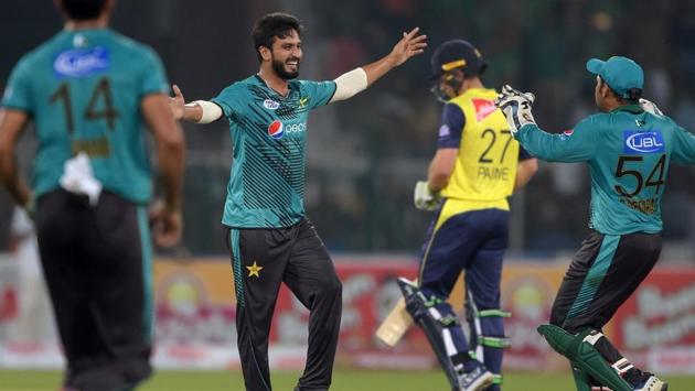 The visitors kept losing wickets at regular intervals which took the momentum away from them. (Twitter ) The visitors kept losing wickets at regular intervals which took the momentum away from them. (Twitter )