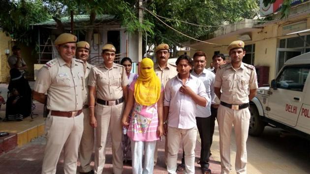 Shahid and his live-in partner Kashish have been arrested for the crime. Shahid is an actor and dancer and worked in some Bhojpuri films. (Picture: Sourced) Shahid and his live-in partner Kashish have been arrested for the crime. Shahid is an actor and dancer and worked in some Bhojpuri films. (Picture: Sourced)