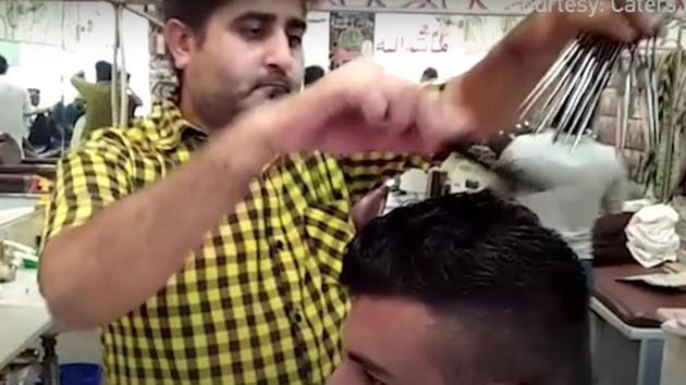 Sadiq Ali serves only 20 people a day, as he wants to “do my job perfectly”.(YouTube/Screengrab)