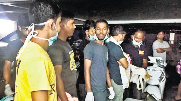 The women had kept the cats in flat number A-3-20 of Brahma Horizon Society of Kondhwa. (HT PHOTO) The women had kept the cats in flat number A-3-20 of Brahma Horizon Society of Kondhwa. (HT PHOTO)