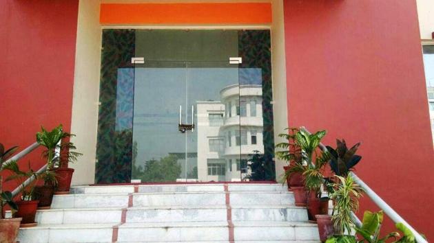 Gangotri hospital, where the alleged kidney racket was going on. (HT Photo) Gangotri hospital, where the alleged kidney racket was going on. (HT Photo)