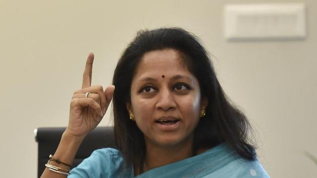 NCP leader Supriya Sule (HT FILE) NCP leader Supriya Sule (HT FILE)