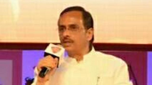 Asserting that the cruelty of Akbar would not be part of Indian history, UP deputy chief minister Dinesh Sharma declared his “good side with Birbal” will be put in the books.(HT Photo) Asserting that the cruelty of Akbar would not be part of Indian history, UP deputy chief minister Dinesh Sharma declared his “good side with Birbal” will be put in the books.(HT Photo)