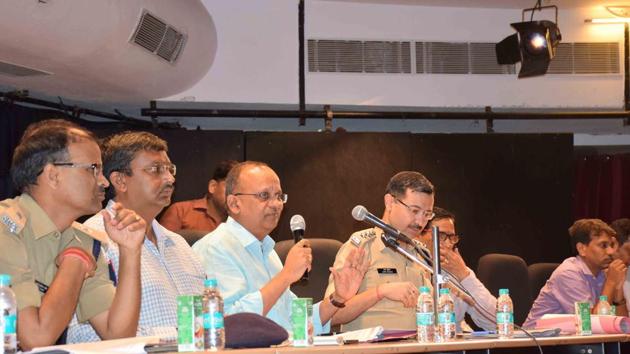 District magistrate, SSP meet parents over discussion on safety measures in schools. District magistrate, SSP meet parents over discussion on safety measures in schools.