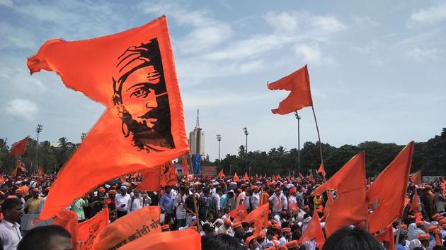 Members of the Maratha community protest. (HT FILE) Members of the Maratha community protest. (HT FILE)