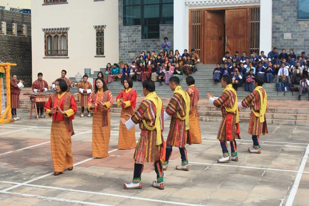 Students of the Royal Academy of Performing Arts at the festival venue.(Picture courtesy Mountain Echoes) Students of the Royal Academy of Performing Arts at the festival venue.(Picture courtesy Mountain Echoes)