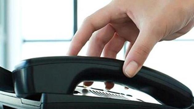 Pranay Tiwari allegedly used the information filled by customers in feedback forms to identify his victims and make the extortion calls.(HT FILE)