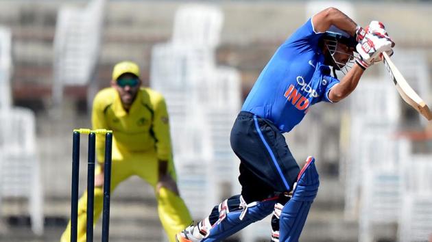 Both players gave Board President’s XI a chance as Australia looked to get the breakthrough.  (AFP) 