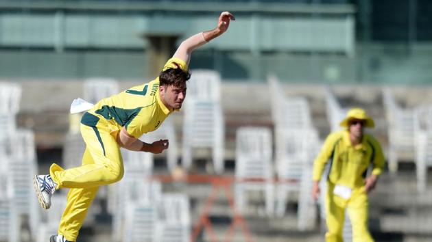 With Stoinis taking the wicket, the floodgates opened and Board President’s XI lost wickets at regular intervals.  (AFP) 