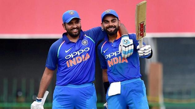 Michael Clarke has said the top three of the Indian batting, namely Rohit Sharma, Shikhar Dhawan and skipper Virat Kohli hold the key to the team’s success in the upcoming limited overs cricket series against Australia starting on September 17. (PTI) Michael Clarke has said the top three of the Indian batting, namely Rohit Sharma, Shikhar Dhawan and skipper Virat Kohli hold the key to the team’s success in the upcoming limited overs cricket series against Australia starting on September 17. (PTI)
