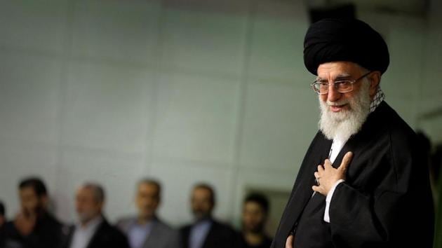 A handout picture released by the official website of the Centre for Preserving and Publishing the Works of Iran's supreme leader Ayatollah Ali Khamenei, shows him speaking during a ceremony in Tehran on November 25, 2014. (AFP File Photo) A handout picture released by the official website of the Centre for Preserving and Publishing the Works of Iran's supreme leader Ayatollah Ali Khamenei, shows him speaking during a ceremony in Tehran on November 25, 2014. (AFP File Photo)