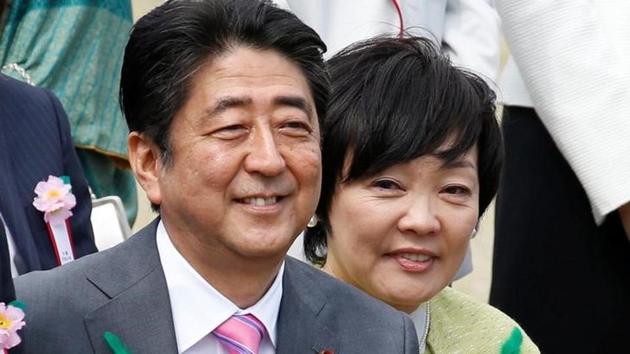 Japan's Prime Minister Shinzo Abe and his wife Akie will be treated to a Gujarati vegetarian platter during the visit to India. (REUTERS File Photo) Japan's Prime Minister Shinzo Abe and his wife Akie will be treated to a Gujarati vegetarian platter during the visit to India. (REUTERS File Photo)