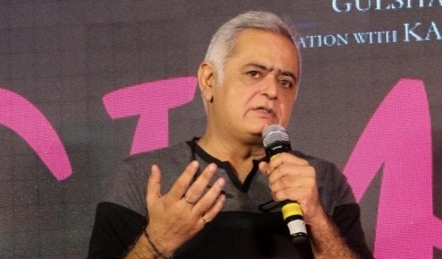 Film Director Hansal Mehta at the song launch of Simran.(IANS)