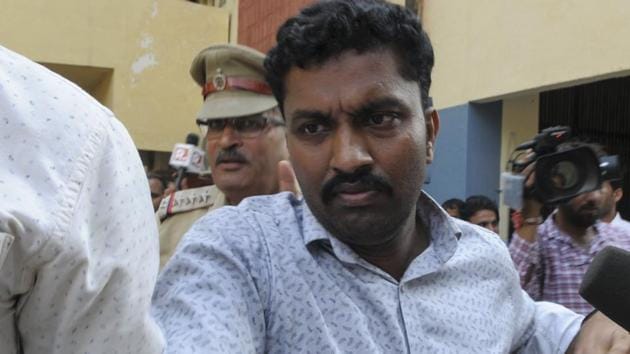 HR head of Ryan Group of Institutions Jayesh Thomas was sent to judicial custody. (Parveen Kumar/HT Photo) HR head of Ryan Group of Institutions Jayesh Thomas was sent to judicial custody. (Parveen Kumar/HT Photo)