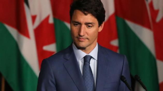 Canadian Prime Minister Justin Trudeau in the foyer of the House of Commons in Ottawa, Ontario on August 29, 2017. (AFP) Canadian Prime Minister Justin Trudeau in the foyer of the House of Commons in Ottawa, Ontario on August 29, 2017. (AFP)