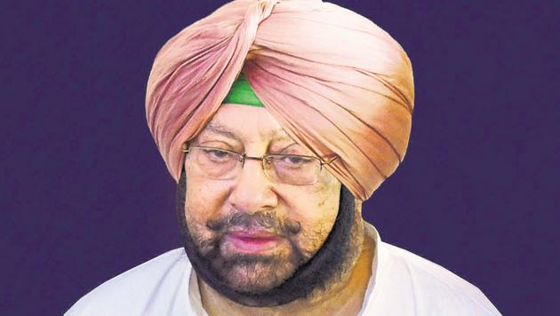 Punjab chief minister Captain Amrinder Singh(HT File Photo)