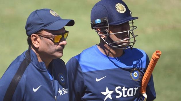 Indian cricket team coach Ravi Shastri has earlier complained about the timing of India’s tour of South Africa.(AFP/Getty Images)