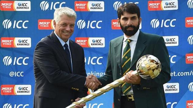 ICC Chief Executive David Richardson (L) wants international cricket back in Pakistan. (AFP/Getty Images) ICC Chief Executive David Richardson (L) wants international cricket back in Pakistan. (AFP/Getty Images)