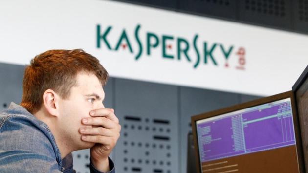 An employee works near screens in the virus lab at the headquarters of Russian cyber security company Kaspersky Labs in Moscow July 29, 2013.(Reuters File Photo)