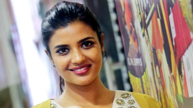 Actor Aishwarya Rajessh has made her Hindi film debut with the Arjun Rampal-starrer Daddy, which hit theatres recently.(Manoj Verma/HT)