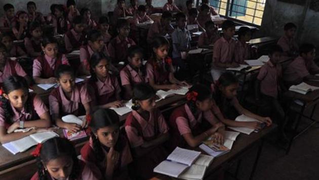 Telangana chief minister asked the Telugu Sahitya Academy to prepare a syllabus that all schools and colleges will have to follow. (Rishikesh Choudhary/HT File Photo) Telangana chief minister asked the Telugu Sahitya Academy to prepare a syllabus that all schools and colleges will have to follow. (Rishikesh Choudhary/HT File Photo)