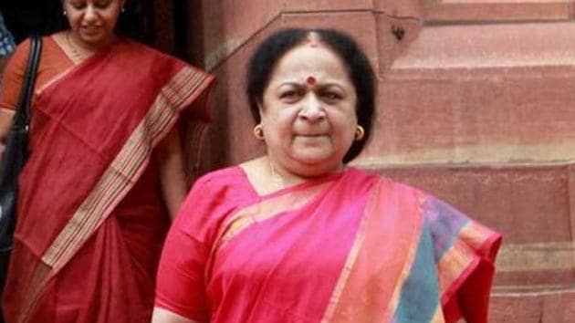 Former environment minister Jayanthi Natarajan